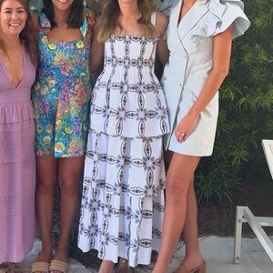 Hill House Multicolor and White Dresses